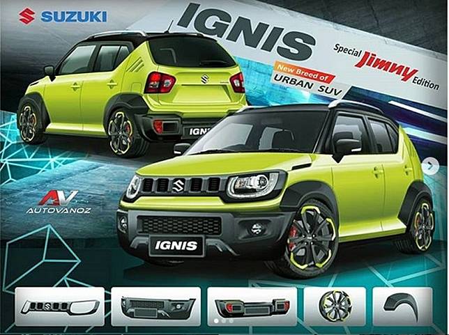 body kit suzuki ignis