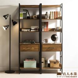 ◎百分之百台灣製商品|◎完全堅固木心板材質|◎防水PU POLY塗裝品牌:日本直人木業類型:書櫃開門方式:拉門層數:五層抽屜:二抽尺寸(公分):120×40×197cm主材質:木質材質說明:一般木質顏