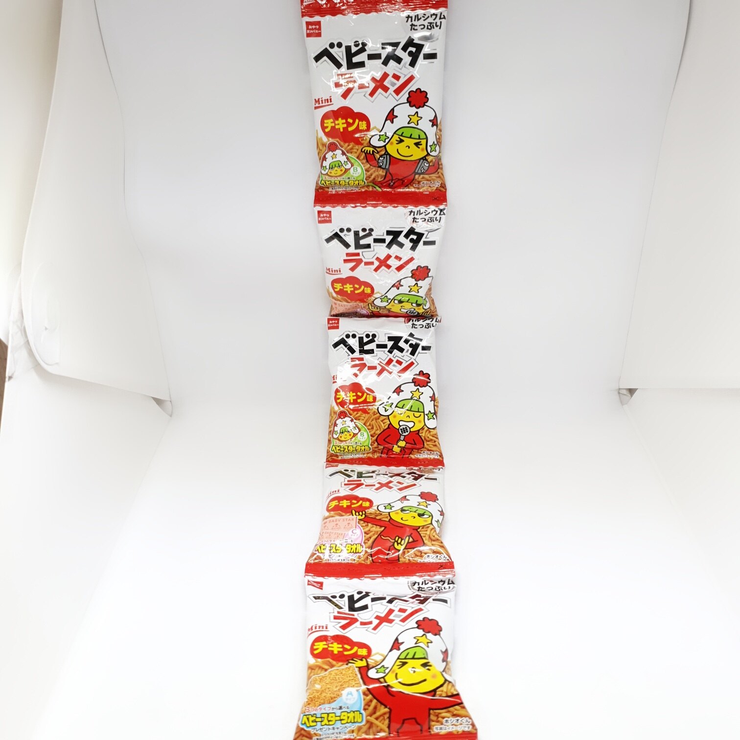 優雅食5連雞汁點心麵-115g條