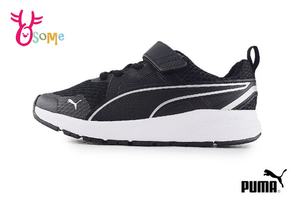 PUMA PURE JOGGER V PS 中童 摩登復古 運動鞋 慢跑鞋 J9568#黑色◆OSOME奧森鞋業