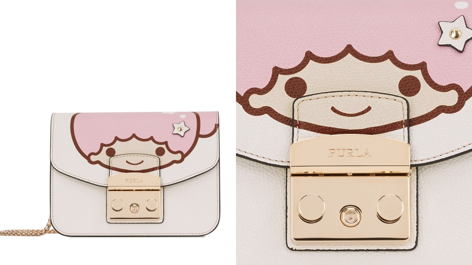 FURLA再度推出三麗鷗聯名款包，這次合作的卡通人物是最甜美浪漫的KIKI&LALA