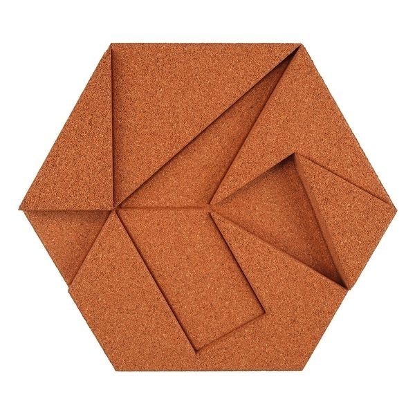 Hexagon有機軟木塊