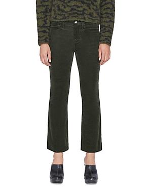 Frame Le Crop Mini Bootcut Jeans in Gray