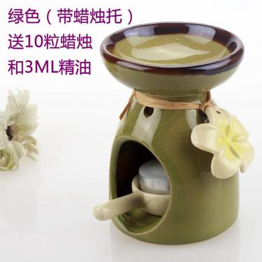 帶蠟燭托陶瓷香薰爐熏香爐用蠟燭香薰燈精油爐瑜伽居室SPA館酒店
