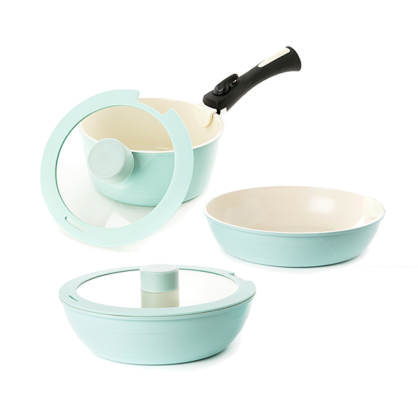 和樂自有品牌產品，本6件組合內含，26cm煎鍋，/，26cm炒鍋，/，20cm湯鍋，/，20...