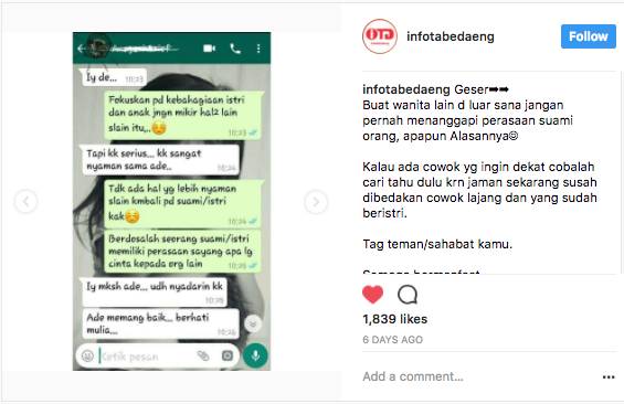 Si Pria Ajak Selingkuh, Jawaban Si Mahasiswi Bikin Tobat