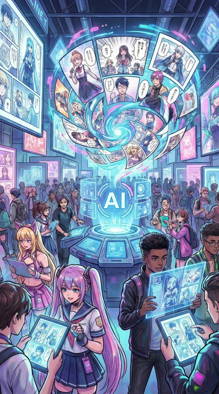 AI漫画でエンタメがしたい！