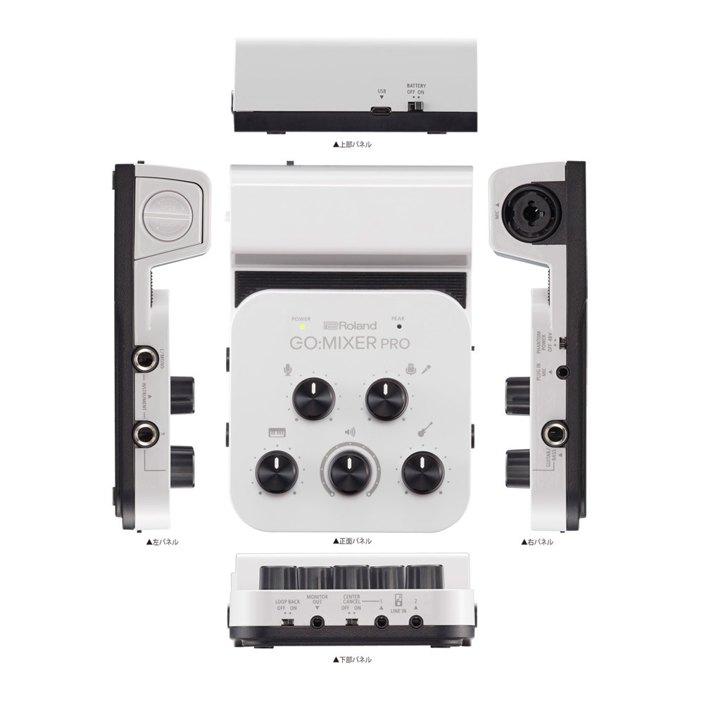 (免運送導線)Roland GO Mixer Pro 手機 平板 直播 實況 混音器 錄音 混音 介面 卡