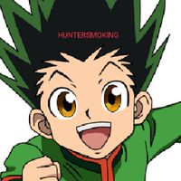 hunter smoking🚬