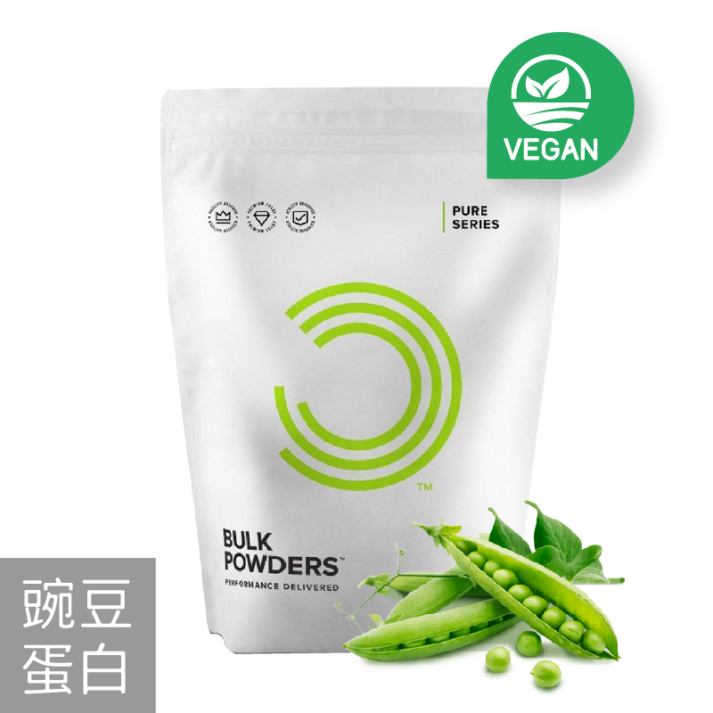 ．100%非基改豌豆蛋白製成．每份含24克蛋白質．低脂1.8克/份, 無糖0g/份．非乳製品，適合乳糖不耐症、純素使用者．英國原裝進口．包裝內附有湯匙, 一匙為30公克