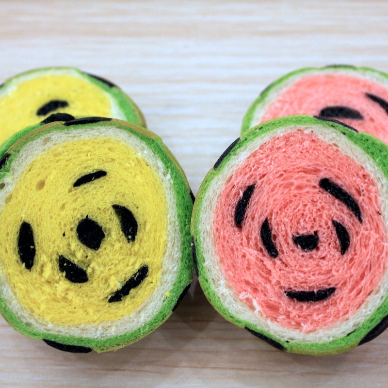 樂禾烘焙西瓜吐司_西瓜小太鼓