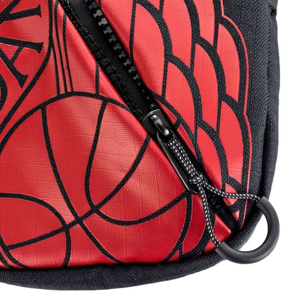 NIKE JORDAN WINGS FESTIVAL BAG 黑紅 隨身 側背包(布魯克林) 9A0198-023