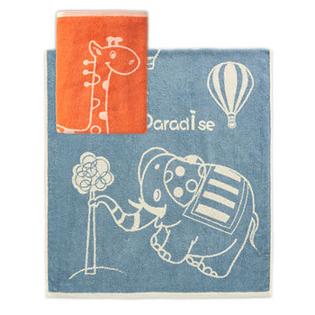 動物樂園方巾(34x35cm)