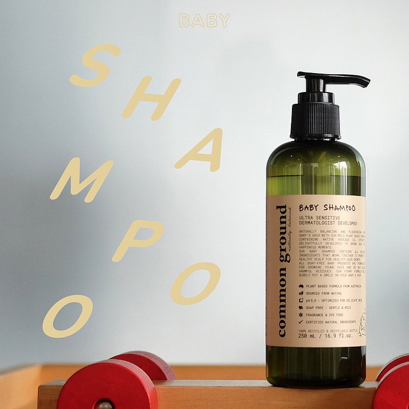 來自澳大利亞有機認證配方 由皮膚科醫生配合研發，寶貝最柔嫩的寶寶肌膚。細膩、無皂、純天然成分。促進頭皮健康，促進頭髮健康生長，也適合超敏感的膚質護理，帶來被呵護的幸福感。 不流淚配方 無香氣。