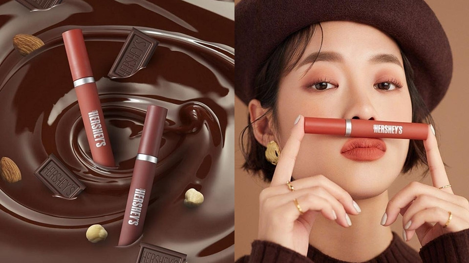 >>右滑圖片看ETUDE HOUSE跟HERSHEY’S好時巧克力聯名