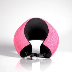 ◎側睡、趴睡、後仰、平躺、靠腰睡，多種姿勢的睡眠體驗。提供 360 度的環狀支撐。上下突起區域，讓頸枕完美服貼您的上背及下背。|◎|◎品牌:無種類:旅用頸枕尺寸:▶M(大)：成人重量:400g色系:粉