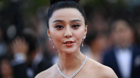 Chinese actress Fan Bingbing will appear for the first time in a Korean drama titled Insider.  Photo: (AFP/LOIC VENANCE)