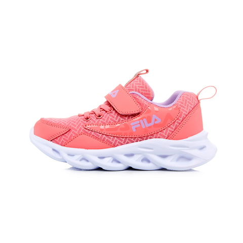 FILA KIDS 大童MD輕量慢跑鞋-粉紫 3-J801U-559