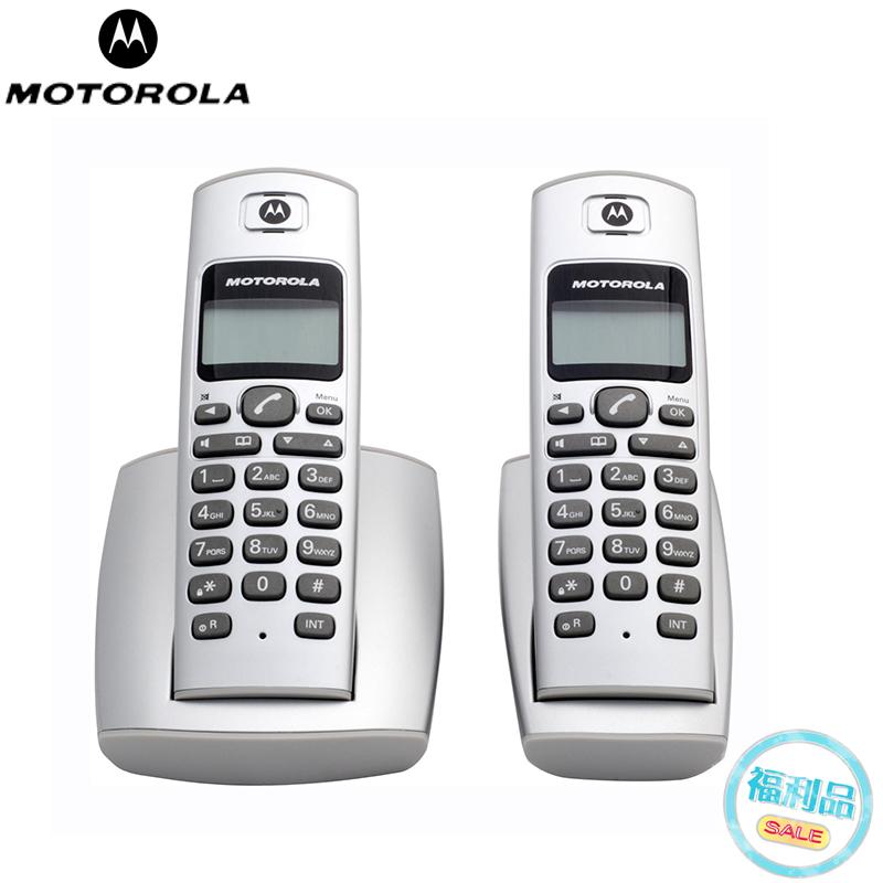 『福利品』Motorola 摩托羅拉 DECT數位無線雙子機電話 D402O