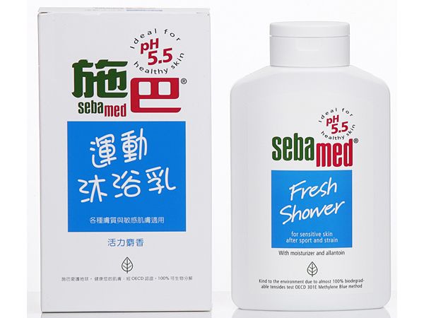 Seba med 施巴～運動沐浴乳活力麝香400ml【D134424】