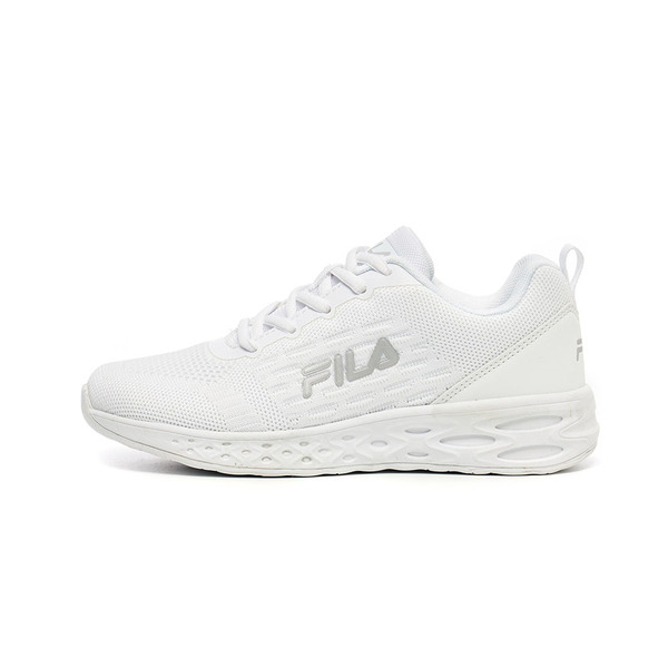 FILA 女性慢跑鞋-白 5-J027W-110