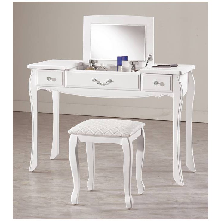 【MB119-5】 仙朵拉3.5尺掀鏡化妝台(含椅)