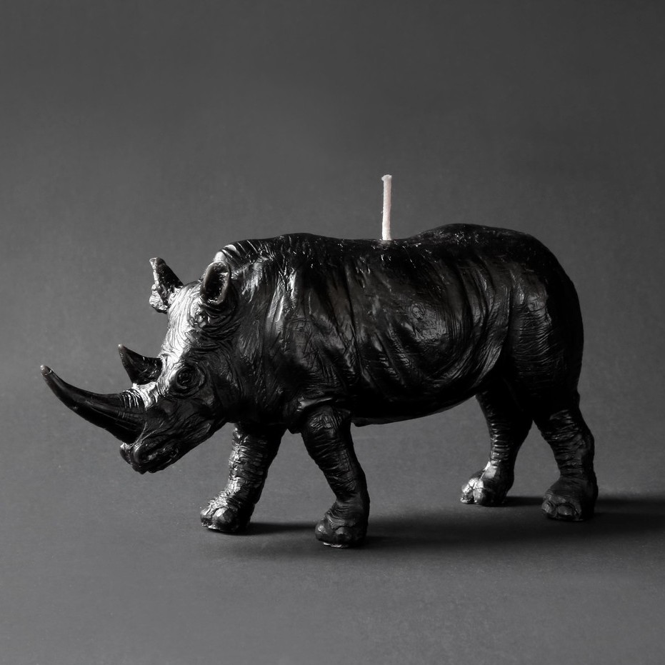 haoshi 良事設計 犀牛香氛蠟燭