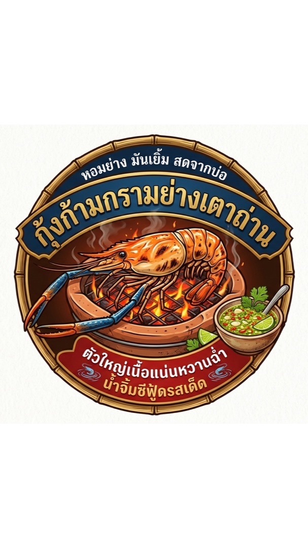 🦞เจ้ตาลจุ้งเผาตัวละ10-15บ.🦞