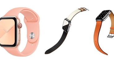 Apple Watch新錶帶美呆了！Hermès皮革質感黑、經典橘＋葡萄柚粉、仙人掌綠運動錶帶超燒荷包