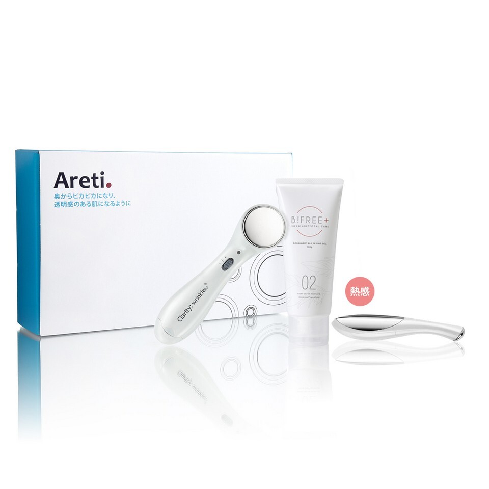 商品屬於個人衛生用品性質一經拆封即無法回復原狀在您還不確定是否要辦理退貨以前請勿拆封一經拆封則無法享有七天猶豫期之權益且不得辦理退貨 商品名稱areti wrinkle l煥彩音波美容儀 商品配件主機