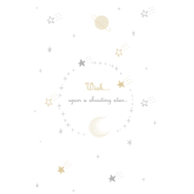 【運気アップ】三日月と流れ星