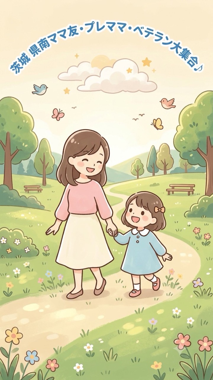 茨城 県南 ママ友 プレママやベテランママまで集まろー*˙︶˙*)ﾉ"♡