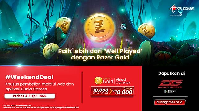 Yuk Jajan Voucher Game Di Weekend Deal Dunia Games Periode 4