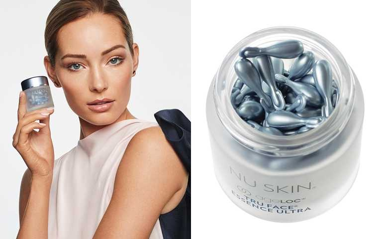 NU SKIN ageLOC活顏倍彈源液 60顆／5,600元 像是珍珠般的圓潤外型，光用看的也療癒。(圖／品牌提供)