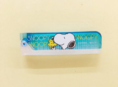 【震撼精品百貨】史奴比Peanuts Snoopy ~SNOOPY 摺疊梳子-藍#04224