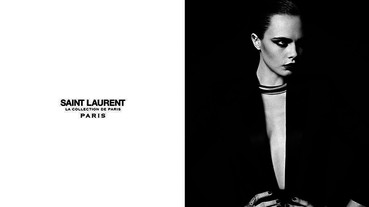 Hedi Slimane 離開 SAINT LAURENT 前的最後一組廣告 卡拉都為他復出了！