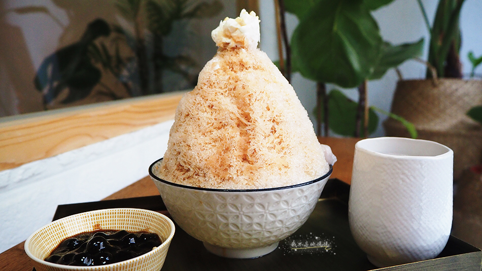 台湾かき氷‬,手工白玉,小豆のスープ #しらたま,redbeansoup,台湾旅行, taipeifoodie,抹茶好き‬,抹茶控,珍珠