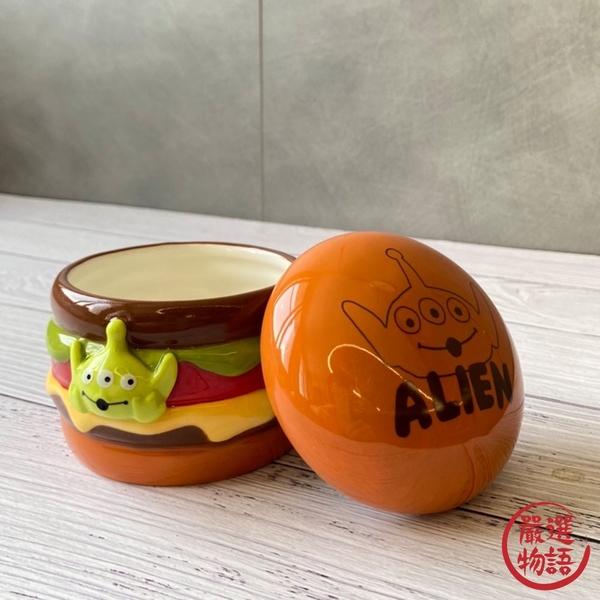 三眼怪漢堡造型馬克杯