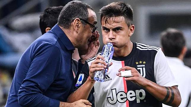 Pelatih Juventus, Maurizio Sarri.