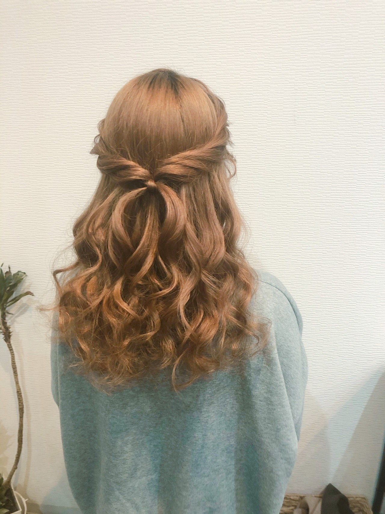 お出かけするならおそろいヘアで