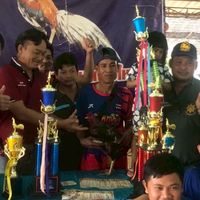 ซุ้ม เพชรเจริญฟาร์ม  พม่าตีเชิง
