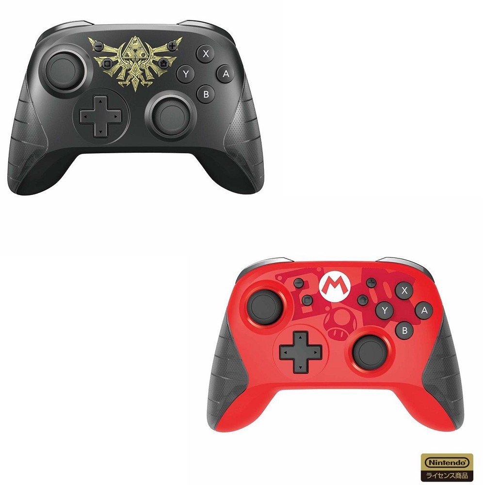 現貨中日本 #HORI#Nintendo #Switch專用 #控制器#瑪利歐款NSW-104由 HORI 推出的 Nintendo Switch 專用無線控制器，內建的充電電池提供最多 15 小時的