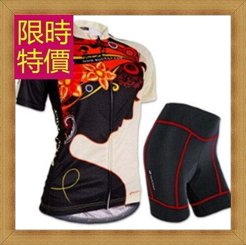 ★自行車衣套裝含女自行車服.自行車褲-吸濕排汗透氣舒適女單車服56y19【獨家進口】【米蘭精品】