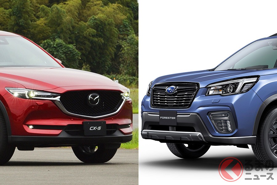 時代はターボsuv スバル新型 フォレスタースポーツ をマツダ Cx 5 ターボ仕様と比較