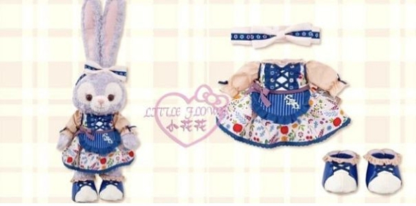 小花花日本精品迪士尼東京海洋樂園限定2019秋天森林系列史黛拉變裝絨毛玩偶衣服96807101