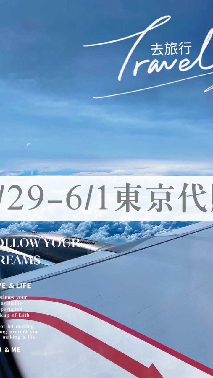 5/29-6/1東京 代購
