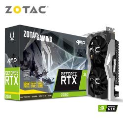 ◎★顯示晶片 ：NVIDIA® GeForce® RTX 2060|◎★記憶體 ：6GB GDDR6|◎★輸出端子 ：3x DP / HDMI品牌:ZOTAC索泰型號:RTX2060-AMP-6G晶片
