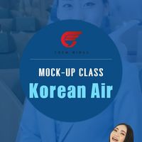 Korean Air MockUp Class by Crew Wings