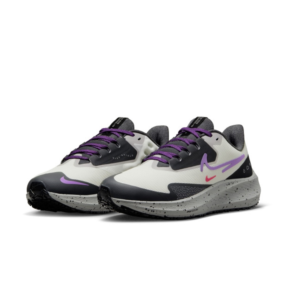 NIKE W AIR ZOOM PEGASUS 39 SHIELD 女 跑步鞋 灰紫色