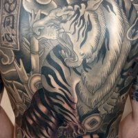 高顏值刺青台客廟會交流